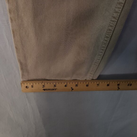 Free People The Dakota Straight Jeans Womens Size 26 Distressed High Rise Beige - Picture 8 of 14